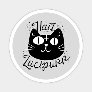 Hail Lucipurr Magnet